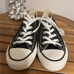 Converse Kids Black and White Sneakers